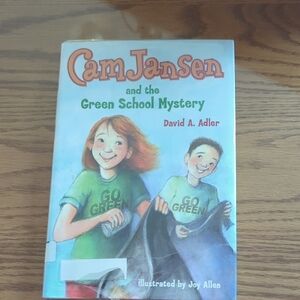 Cam Jansen and the Green School Mystery Book